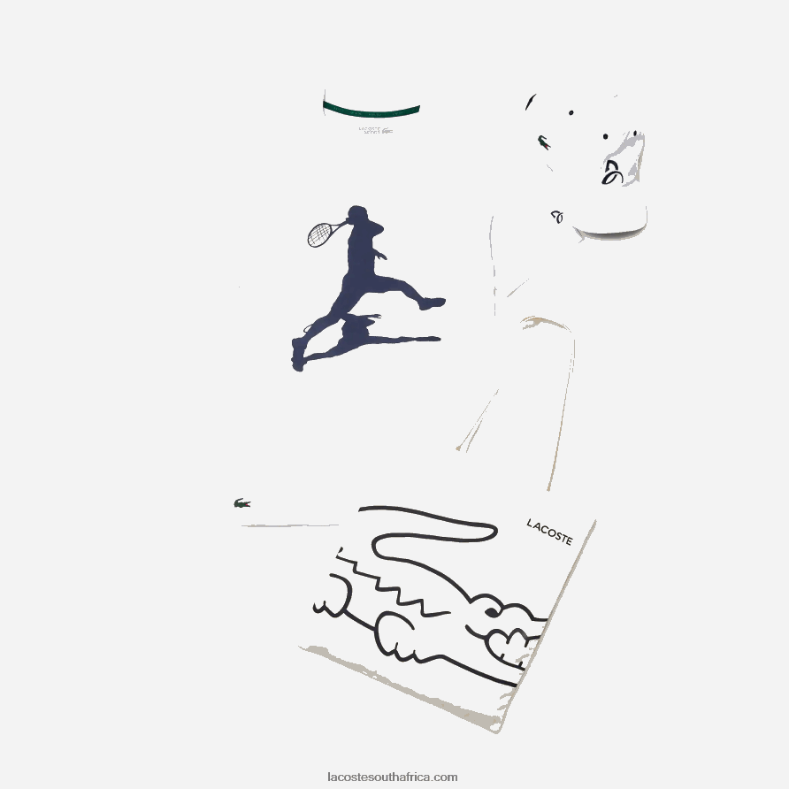 Men Lacoste White 001 SPORT x Novak Djokovic Pack TJ8X401483